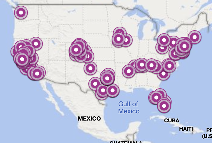 Map of Safe Shelter Collaborative